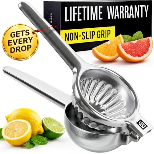 Large Lemon Squeezer Stainless Steel Press