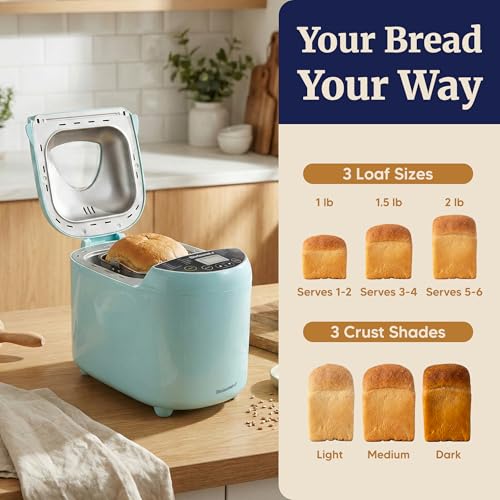 EBM8103M Programmable Bread Maker Machine 3 Loaf Sizes