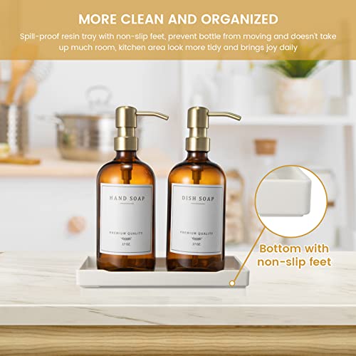Dish and Hand Soap Dispenser Set