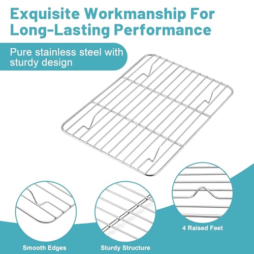 Stainless Steel Cooking Rack Set of 2