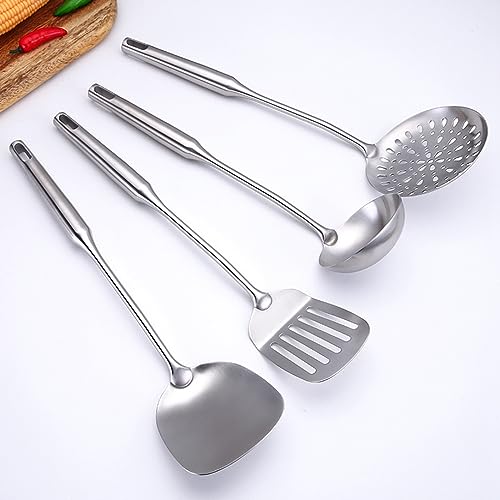 stainless steel cooking utensils set
