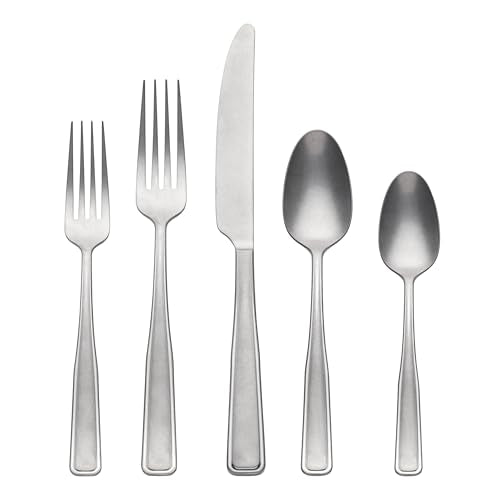 896757 Reid Vintage Tumbled 20 Piece Flatware Set