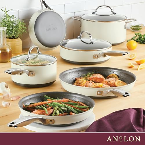 Achieve Hard Anodized Nonstick Cookware Pots and Pans Set