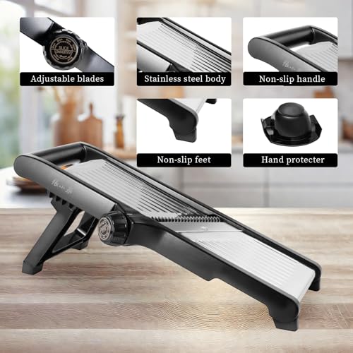 5‑in‑1 Adjustable Mandoline Slicer