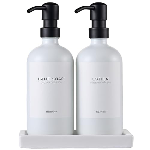 Glass Trays Soap Dispenser
