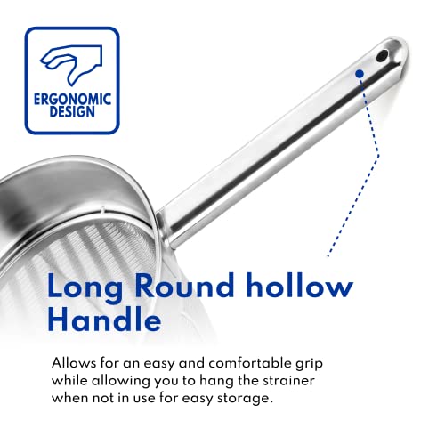 Commercial Grade Stainless Steel Bouillon Strainers