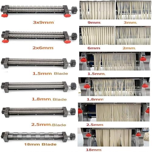 Automatic Pasta Maker Machine (RollerWidth22cm / KnifeWidth1.5mm)