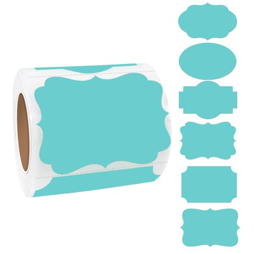 Fancy Shape Stickers Labels for Storage Box or Food Jars Holiday Present Stickers Christmas Gift Tags Stickers