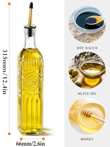 1 Pcs Olive Oil Dispenser Bottle for Kitchen (One square)
