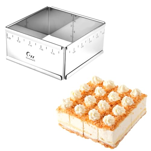 Extensible Stainless Steel Cake Mold