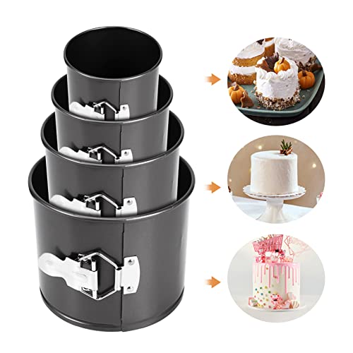 4Pcs Premium Springform Pan Nonstick