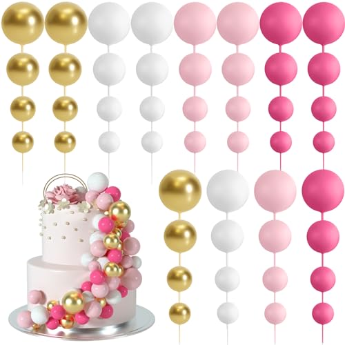 48 Pcs Cake Topper Decorations