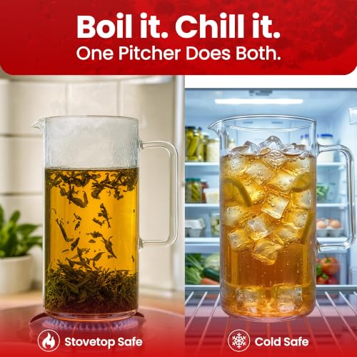 Glassware Clear Glass Pitcher