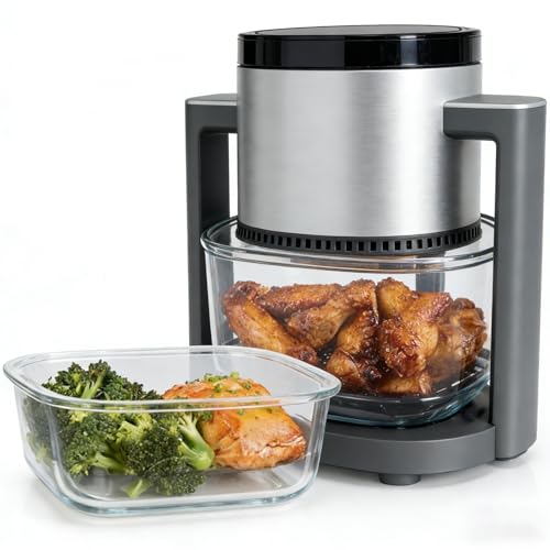 Air Fryer Digital Preset Airfryer with Visible Window