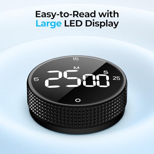 Digital Kitchen Timer (Gunmetal)