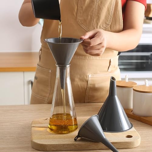 Plastic Kitchen Funnel Set of 3