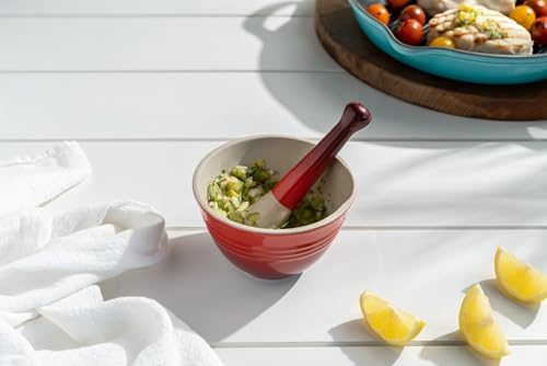 Stoneware Mortar & Pestle (Artichaut)