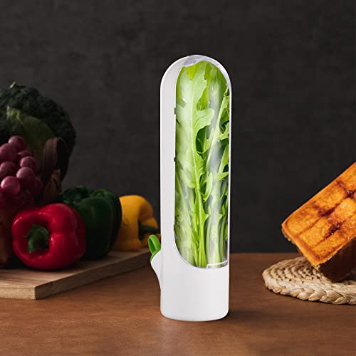 Herb Saver Pod Herb Keeper Vegetable Fresh Cilantro Containers for Refrigerator Keeping Bottle Herb Preserver for Mint Fridge Storage