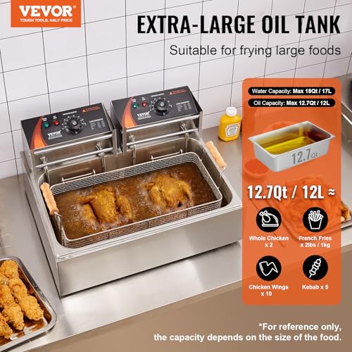 Commercial Electric Deep Fryer