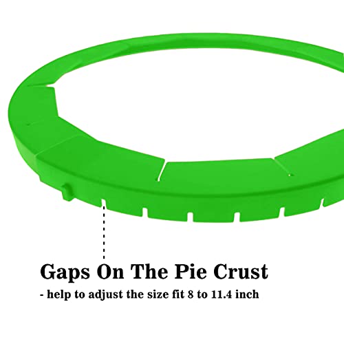 Adjustable Pie Crust Shield Silicone Pie Crust Covers for Edges of Pie Crust Protector Shields for Baking Pie Crust Protectors Cover Ring for Bake Kitchen Tool
