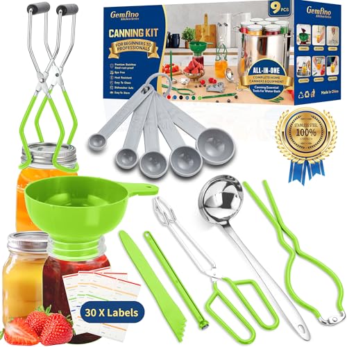 Canning Supplies Starter Kit
