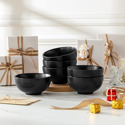 26 OZ Porcelain Soup Bowls Set of 4
