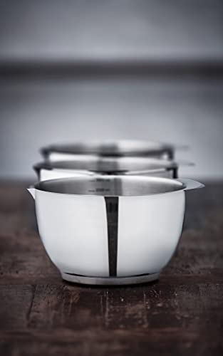 Margrethe 18 8 Stainless Steel Mixing Bowl (Stainless Steel / 3L)