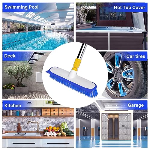 Floor Scrub Brush with Long Handle