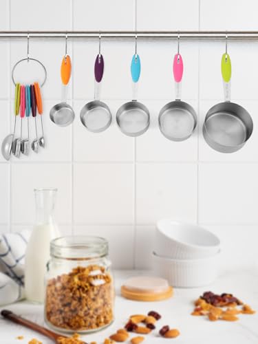 Measuring Cups and Spoons Set 304 Stainless Steel 10