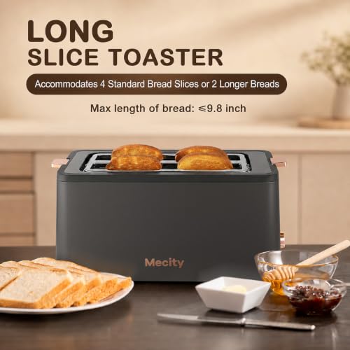 Toaster AUB Grey & Gold