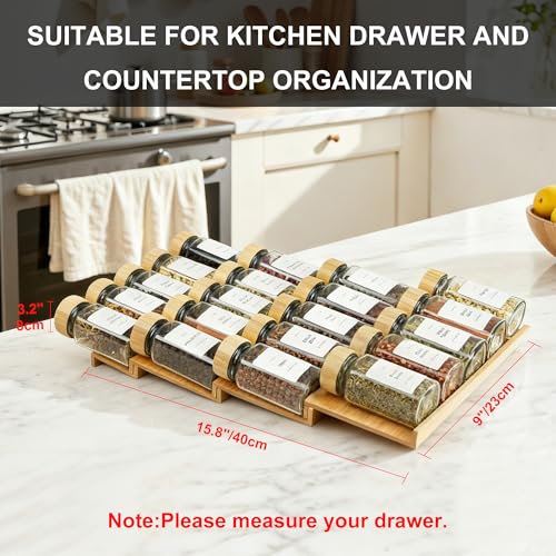 USA Spice Drawer Organzier With Rack Series 19