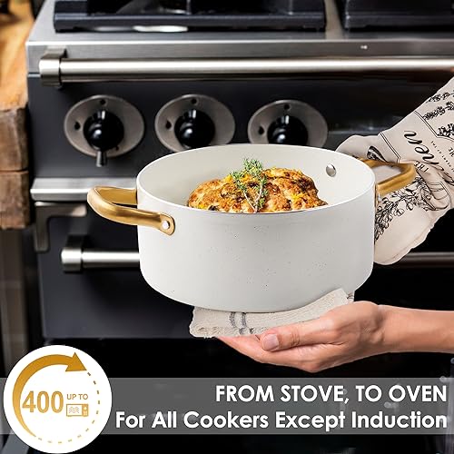 Pots and Pans Set Nonstick Kitchen Cookware Sets