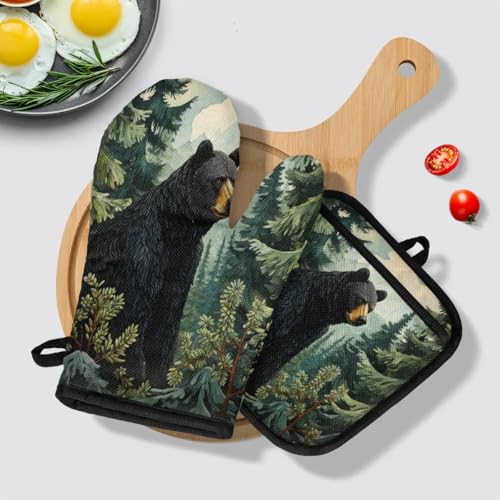 Oven Mitts and Pot Holders Sets