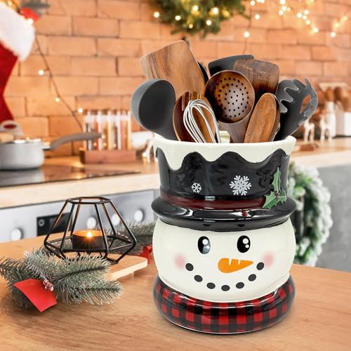 Utensils Holder Fall Hallowee Pumpkin Truck Orange Blue