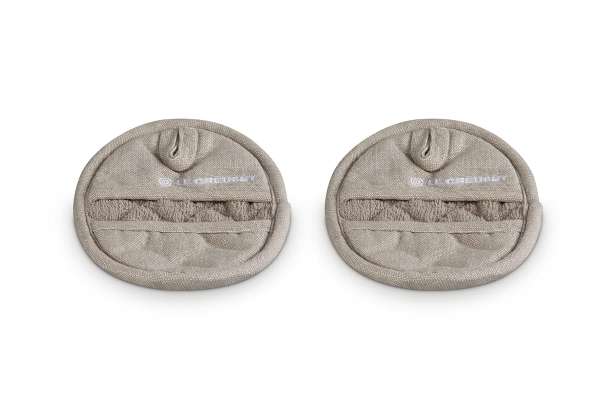 Set of 2 Silicon Pot Grips (Sable)