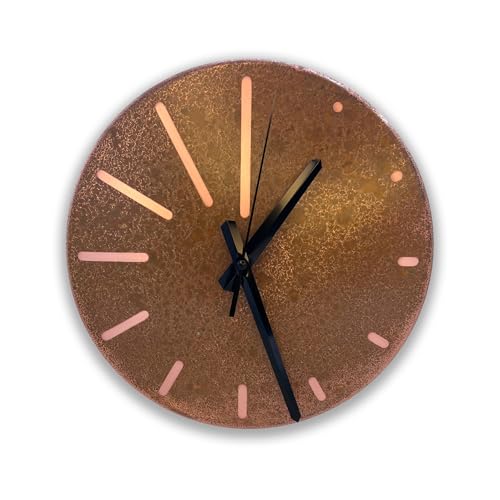 Handmade Pure Copper Wall Clock for Home Decoration