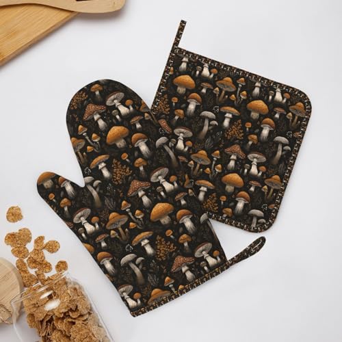 Oven Mitts and Pot Holders Set (A0968)