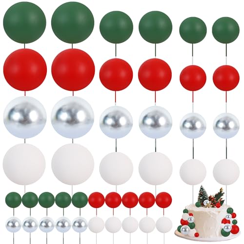 Balls Cake Toppers Foam Balls Cake Decorations