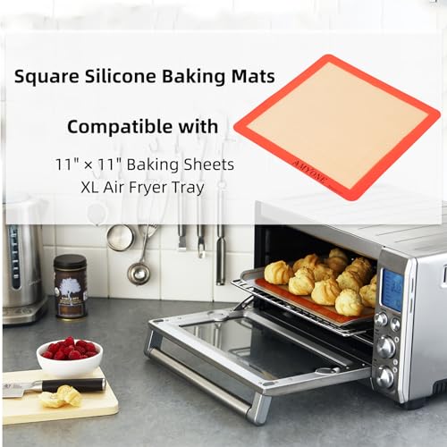 Square Silicone Baking Mats for Cake Pan