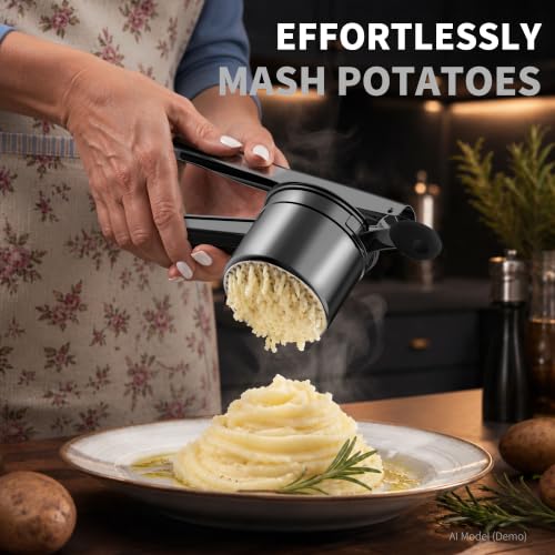 15oz Stainless Steel Potato Masher Ricer