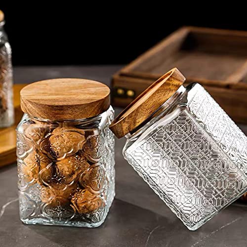 Vintage Glass Airtight Storage Jar