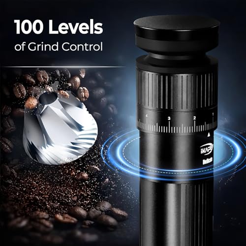 Electric Coffee Grinder (Black / 100 Grind)