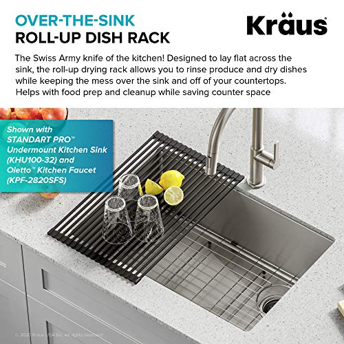 Multipurpose Over (Black / 21 Inch - Regular Sink / Drying Rack)