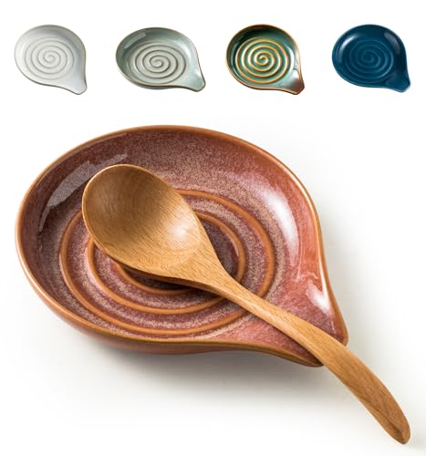 Spoon Rest for Stove Top Cooking Spoon Holder for Kitchen Countertop Large Holder for Spatula
