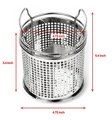 Stainless Steel Kitchen Round Utensil Holder