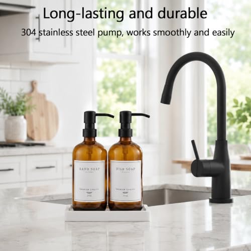 Dish Soap Dispenser Set