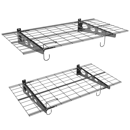 2 Pack Garage Wall Shelves
