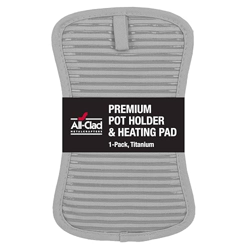Premium Pot Holder & Hot Pad (Titanium / 1 Pack)