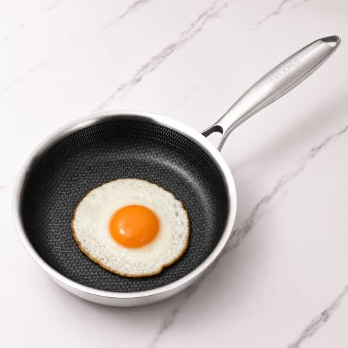 Tri Ply Stainless Steel Frying Pan kitchen skillet