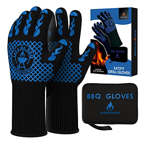 BBQ Grill & Oven Gloves 1472°F Heat Resistant